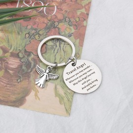 Sdopbinbin Drive Carefully Keychain Gifts for Granddaughter Sister New Drivers Driving License Gift for Niece Son Husband Birthday Gifts Drive Carefully Keychain for Friends Bestie Travel Gift