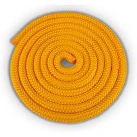 HAEST Comba para niños y adultos  2,70 m de longitud  amarillo  110 g de peso  ideal para deportes escolares y clubes  resistente y adaptable