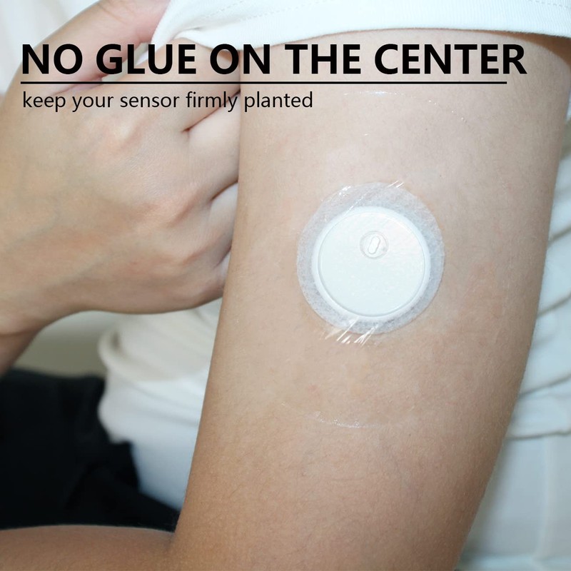 Sensor Covers for Libre 3, Waterproof-50 Pack Overpatch for Lbre