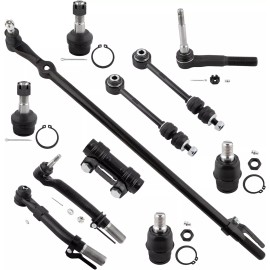 Unbranded For Ford F-250 F-350 Super Duty 2005-2007 New 11pc Complete Front Suspension Kit