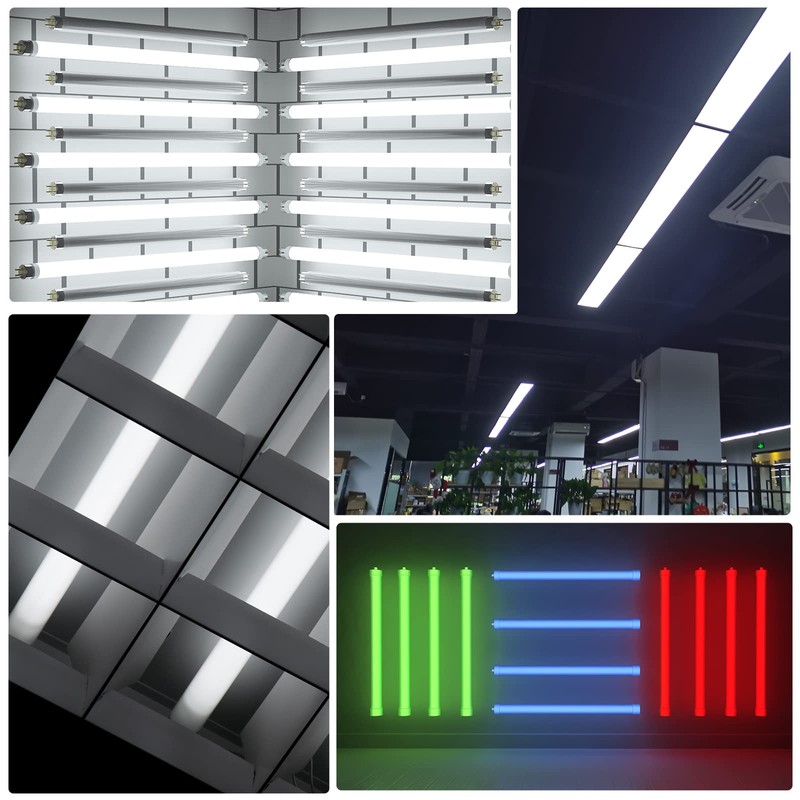 Zhengmy 100 Pack Non Shunted T8 Lamp Holder with Wires,