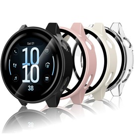Bigqin Case for Garmin Venu 4 1.6 inches (41 mm), Integrated Full Protective Cover, Ultra Thin and Lightweight, Anti-Fingerprint, High Transmittance, Scratch Prevention, Easy to Use (PC Frame +