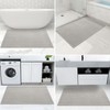 Homaxy Chenille Bathroom Rug, Soft Bath Mat, Non-Slip, Washable Bath