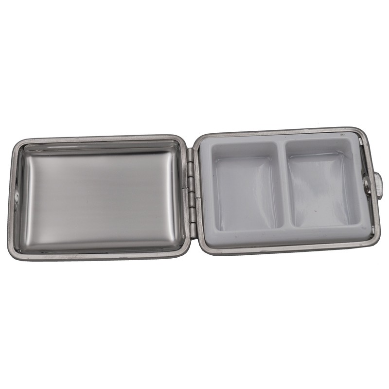 GERMANUS Pill Box Case, Made in Germany, Smooth, Engravable