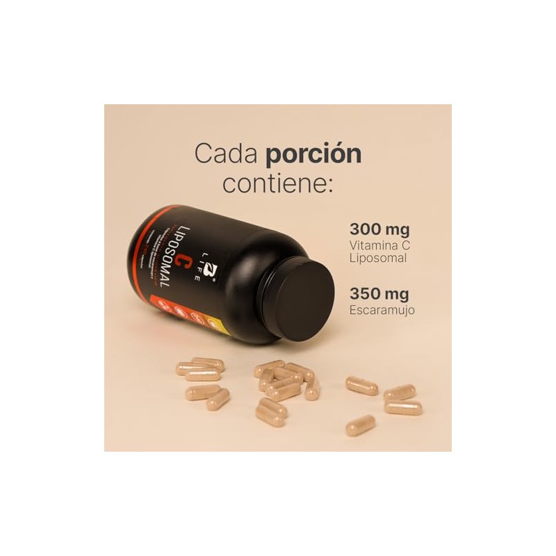 Life Vitamina Liposomal Escaramujo 240 Cápsulas