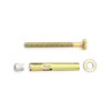 QWORK® 18 Pack Expansion Screw Bolts, M6 x 8 x