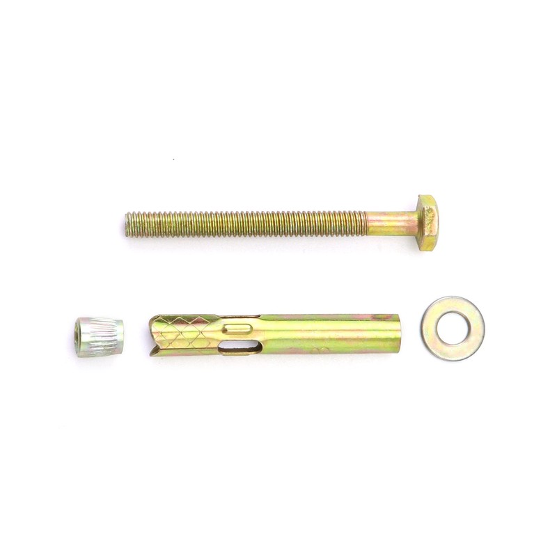 QWORK® 18 Pack Expansion Screw Bolts, M6 x 8 x
