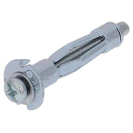 Osato W-412 Wall Anchor, Compatible Wall Thickness: 0.2 - 5.1 inches (5 - 13 cm), Pack of 50 (49-660)