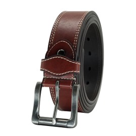 Giantsize - Cinturones para hombre, talla grande y alta, talla grande de 36 a 82 pulgadas, Jeans café, 48"-51" Waist Adjustable