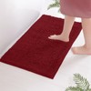 LuxUrux Bath Mat-Extra-Soft Plush Bath Shower Bathroom Rug, 1'' Chenille