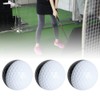 6PCS PU Black White Soft High Elastic Excellent Stable Fly