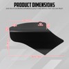 cooideamoto Motorcycle Air Heat Deflector Air Deflector Reflective Saddle Shields