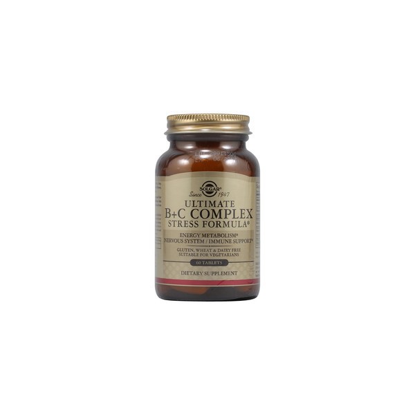Solgar Ultimate B C Complex 60 Tablets