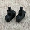 ULEIVA Replacement Key 2 x Black Compatible with Synology NAS