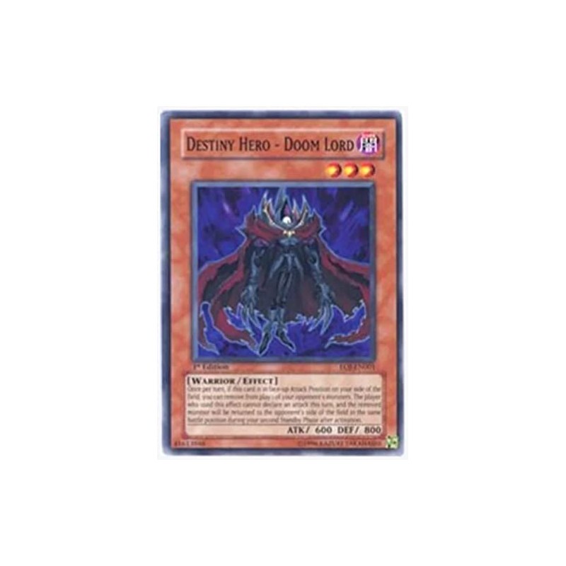 yugioh - Destiny Hero - Doom Lord EOJ-EN001 1st Edition