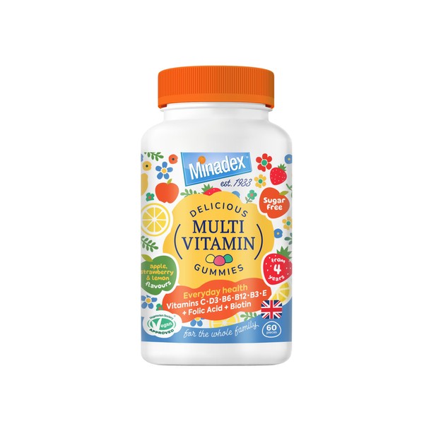 Minadex Premium Multivitamin Gummies 60s for Adults & Children -