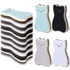8 Pieces Cat Shape Kitchen Sponge Set Sink Double-Sided Cleaning