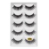 5 Pairs Mink Eyelashes Ultra Dense Stage Makeup Natural False