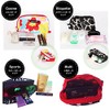 Hanna Hula Pet Mini Pouch with Pocket, Border Red
