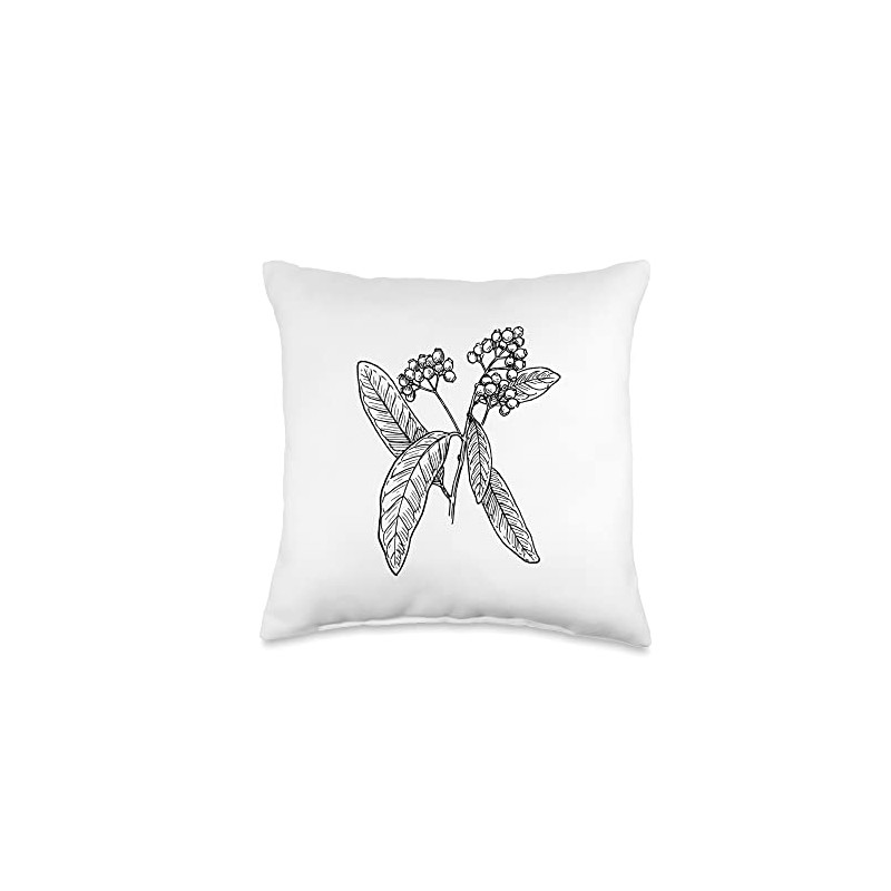 Allspice Pimento Botanist Throw Pillow