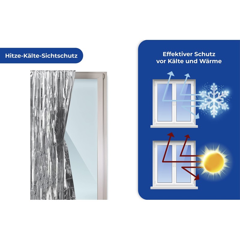 Maximex Insulating Protection Set of 2 for Optimal Indoor Climate,