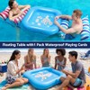 Jasonwell Pool Floats Adult Games - 2 Pack Fabric Inflatable