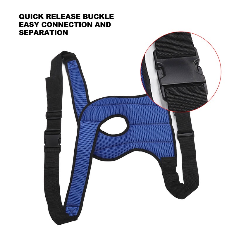 Wheelchair Thigh Restraint Belt Adjustable Wheelchair Thigh Harness Strap with