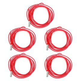 5Pcs 3D Printer Electric Heating Pipe Single Ended Heater Tube Replacement Accessories 6x20mm(12V 30W)