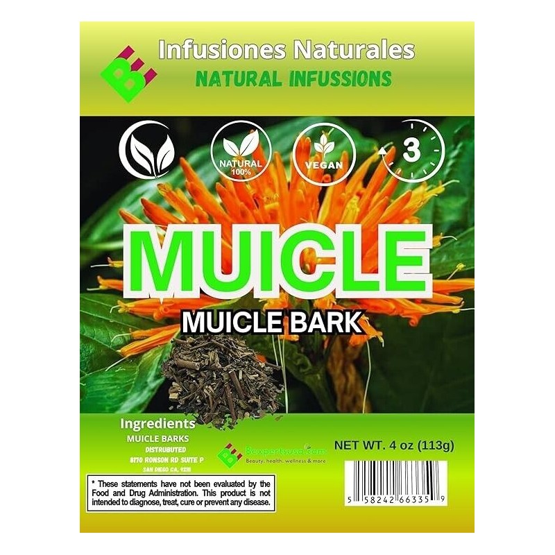 B-Experts Muicle Té (Mexican Honeysuckle Herbal Tea) - 4 oz