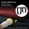 X AUTOHAUX Leather Car Door Anti Kick Pad Sticker for
