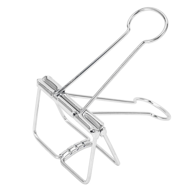 51mm 30pcs Binder Clips Strong Clamping Force Metal Hollow Tail