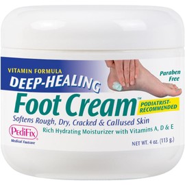 Pedifix Deep Healing Foot Cream 4oz Pack of 1 / 페디픽스 딥 힐링 풋 크림 4온스 Pack of 1