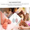 NOLITOY 2pcs Volcanic Stone Rubbing Stone Pumice Heel Scrubber Pumistone
