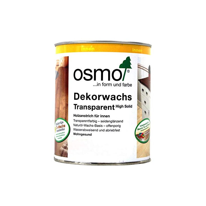 Osmo Wood Wax Finish Transparent 750ml - Beech - 3128