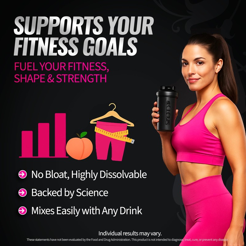Bold Buns Creatine for Women – Booty Builder Supplement with