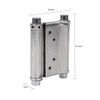 Spring Hinges Hinges 2 Pcs Door Hinges Door Hardware Stainless