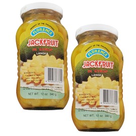 Florence Jackfruit in Syrup Langka (2 Pack, Total of 24oz)