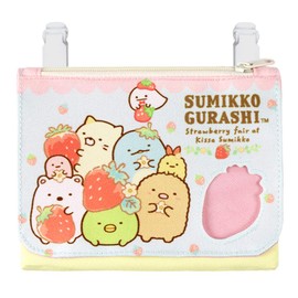 Takanami Create 094718 Flap Pouch with Window [Small Storage / Tissue Holder] Sumikko Gurashi 094718 Product Size (Approx.): H4.3 x W 5.7 x D 1.0 inches (110 x 145 x 25 mm)