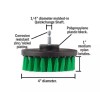 SHYN ABRASIVES 4 PACK Drill Brush SET for Cleaning Kitchen,Stoves