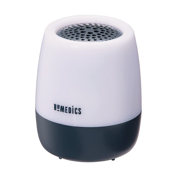 Homedics Traveler White Noise Sound Machine for Adults, Baby, Home, Office, Nursery and Travel Sound Machine with 6 Relaxing Sounds and Color Changing Night Light Auto-Off Timer