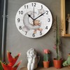 Wall Clock for Living Room Decor Cute Teddy Bear Star