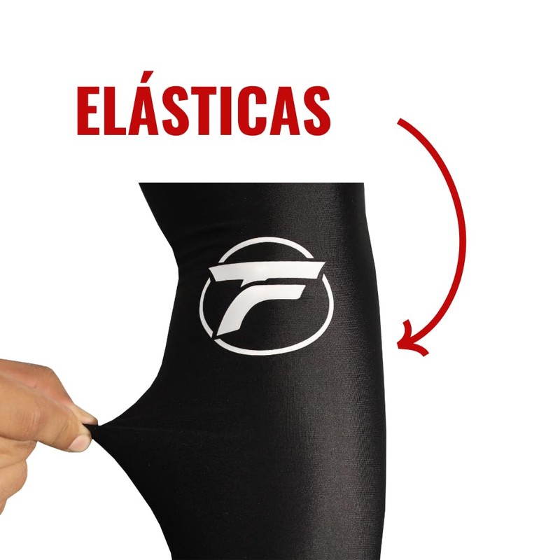 FELTER FITNESS Mangas Deportivas, Par de Mangas para Brazo Protección