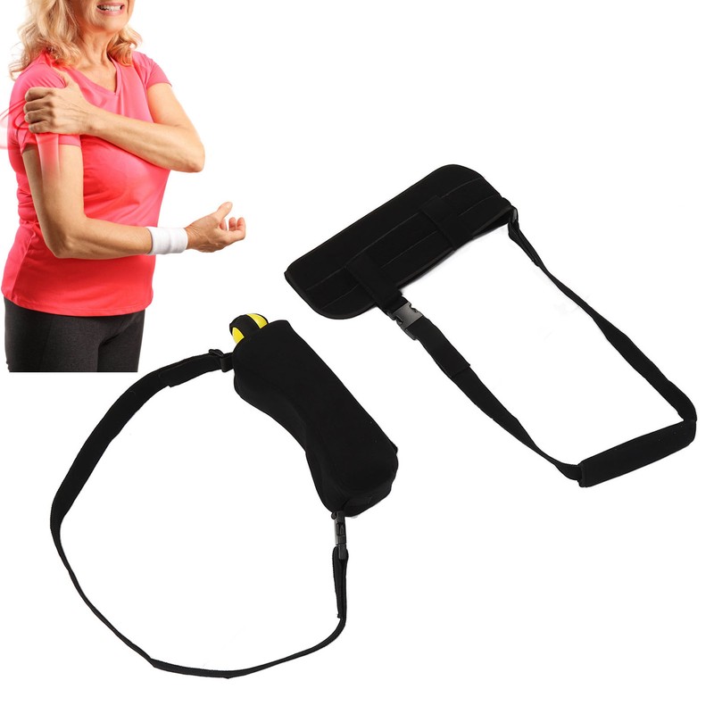 Medical Shoulder Abduction Sling Adjustable Breathable Mesh Reduce Fatigue Multi