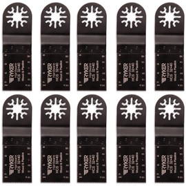 Ryker Hardware Oscillating Tool Blades: Wood Multitool Blades Compatible with Fein Multimaster, Porter Cable, DeWalt, Bosch, Ryobi, Makita, Milwaukee, Rockwell