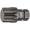 HAZET M12-2597-04 Hexagonal Bit 8 (5/16 Inch) Internal Multi-Tooth Profile