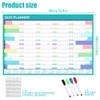 Geli 2025 Year Wall Planner Large 60x90cm Laminated Wall Calendar