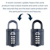 Squire CP40 Combination Padlock, 40mm, Black