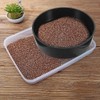 Angoily Plastic Sifting Pan, Soil Sieve Set, Round Mesh Garden