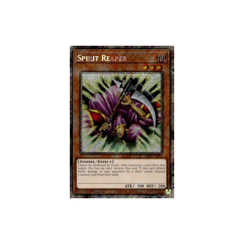 Spirit Reaper (Platinum Secret Rare) - RA03-EN122 - Platinum Secret