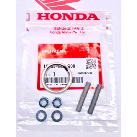 GENUNE HONDA HONDA MUFFLER EXHAUST PIPE MOUNT EXHAUST GASKET STUDS CT70 SL70 XL70 XR70 CRF70